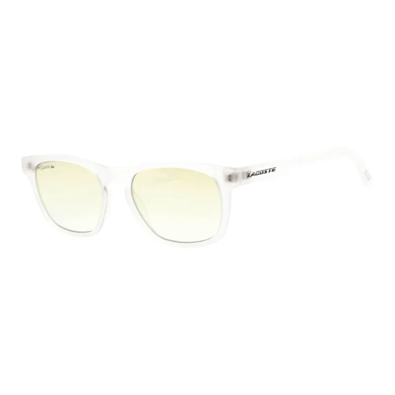LACOSTE Rectangular Sunglasses Men's White-0