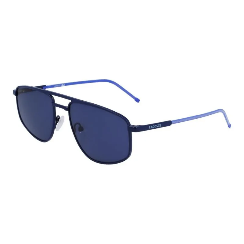 LACOSTE Aviator Sunglasses Men's Marine Blue-0