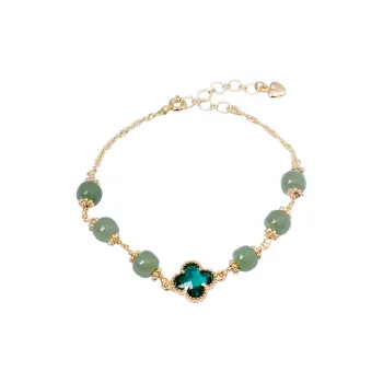 Kartif Hetian Jade Bracelets Unisex Green Jade
