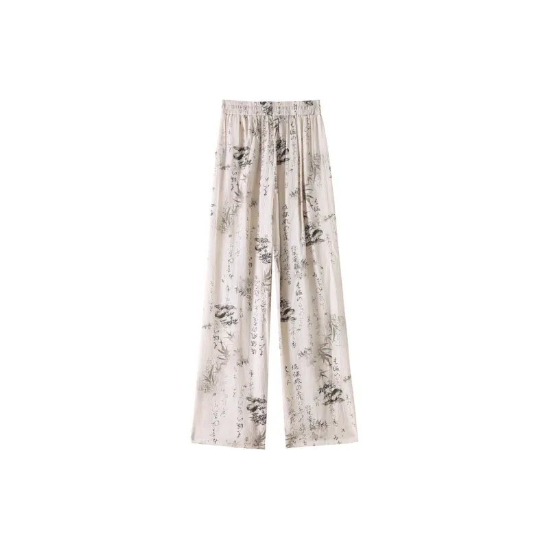 0571 Family Casual Pants Women's Apricot-1