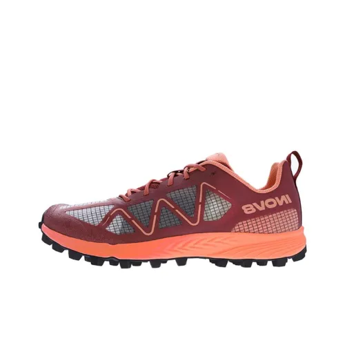 INOV-8 Running Shoes Women's Low-Top Brown Red