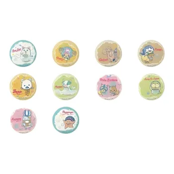 TOEI ANIMATION One Piece Character Luffy Birthday Collection Plush Badges