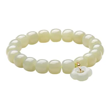 MARY WINDSOR Hetian Jade Bracelets Unisex