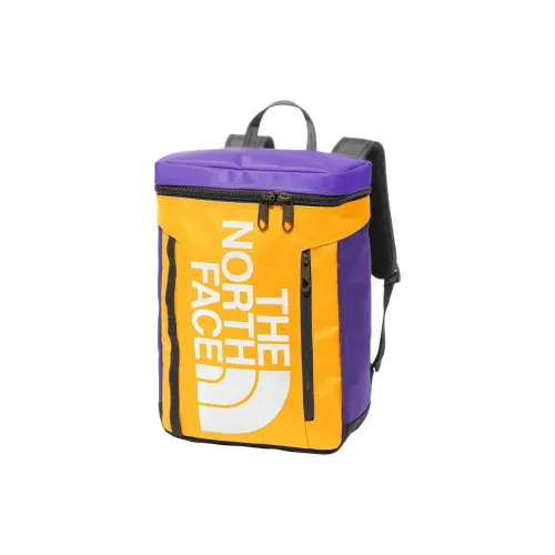 THE NORTH FACE Fabric Backpack Regular Unisex _Nsec Yellow & Purple