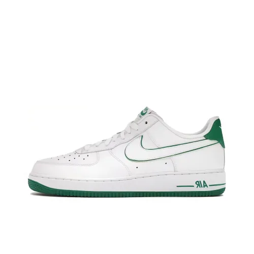 Nike Air force 1 Low White Court Green