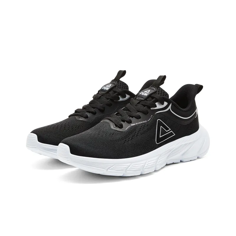 PEAK Cushioning, Wear Resistant Low Top Running Shoes Women's Black Baymax-2