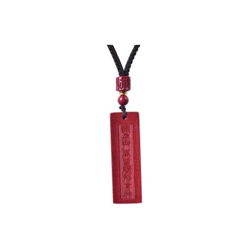 Sweet Kisses Reconstructed Cinnabar Necklaces Unisex