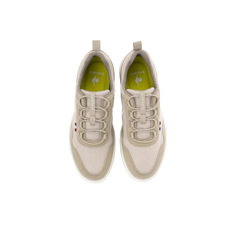 Le Coq Sportif LA RHONE Anti-Slip And Wear-Resistant Breathable Low-Top Casual Shoes Women's Beige-2
