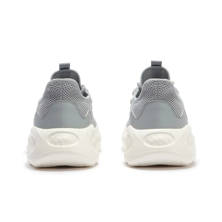 361° Cloudwalk Slip-on Anti-Slip And Wear-Resistant Breathable Low-Top Casual Shoes Men's Cool Mist Gray-3