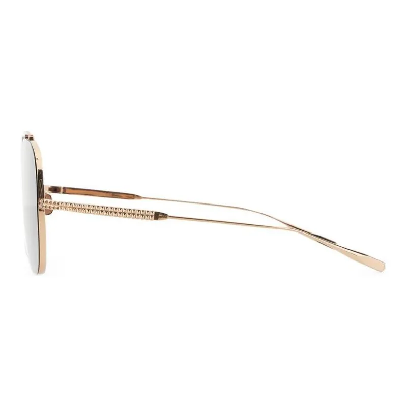 Valentino Aviator Sunglasses Unisex Gold-0