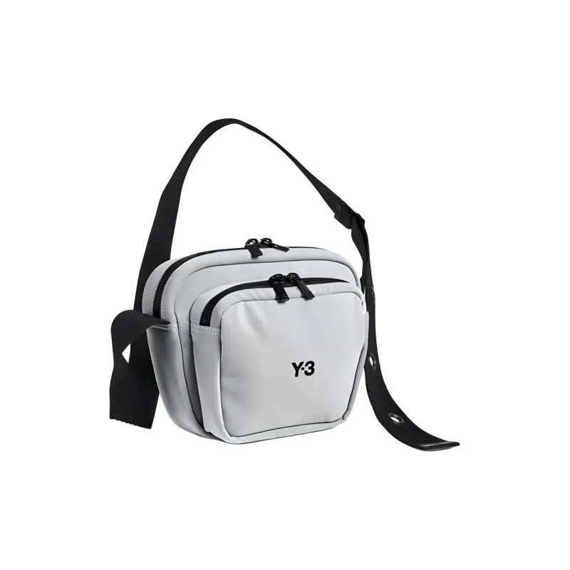 Y 3 Polyester Shoulder Bag Crossbody Bag Regular Men's Gray-1