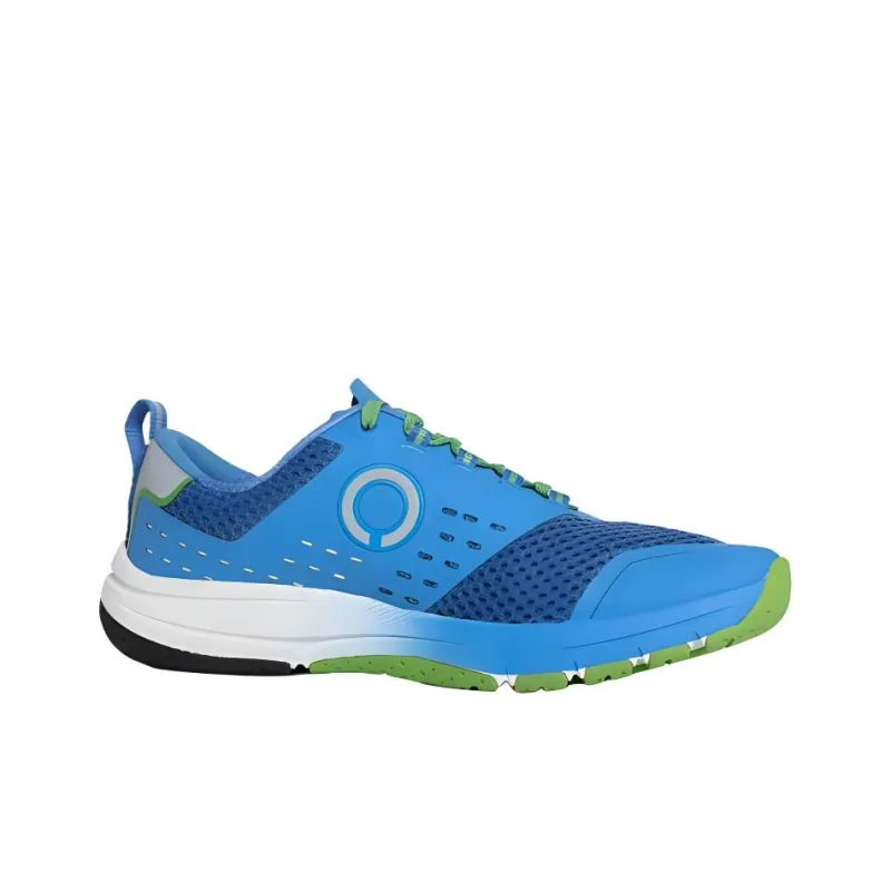 SKORA Cushioned Slip-Resistant Low-Top Casual Running Shoes Men's Blue White-1