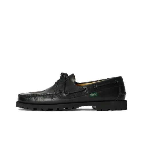 Our Legacy X Paraboot Boat Shoes Men Black