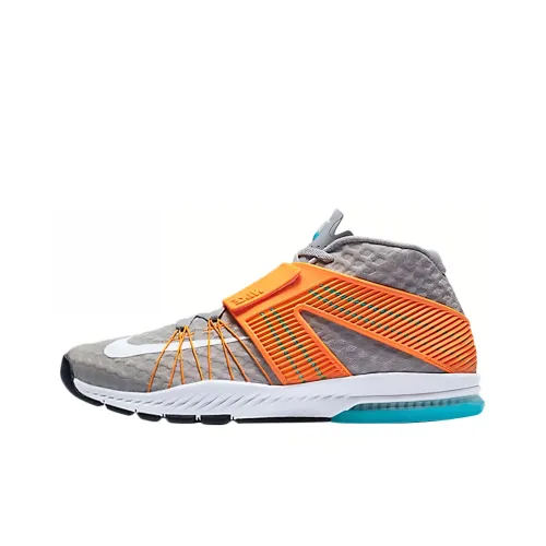 Nike Zoom Train Tornado Running Shoes Men Low-Top Orange, Gray, Blue