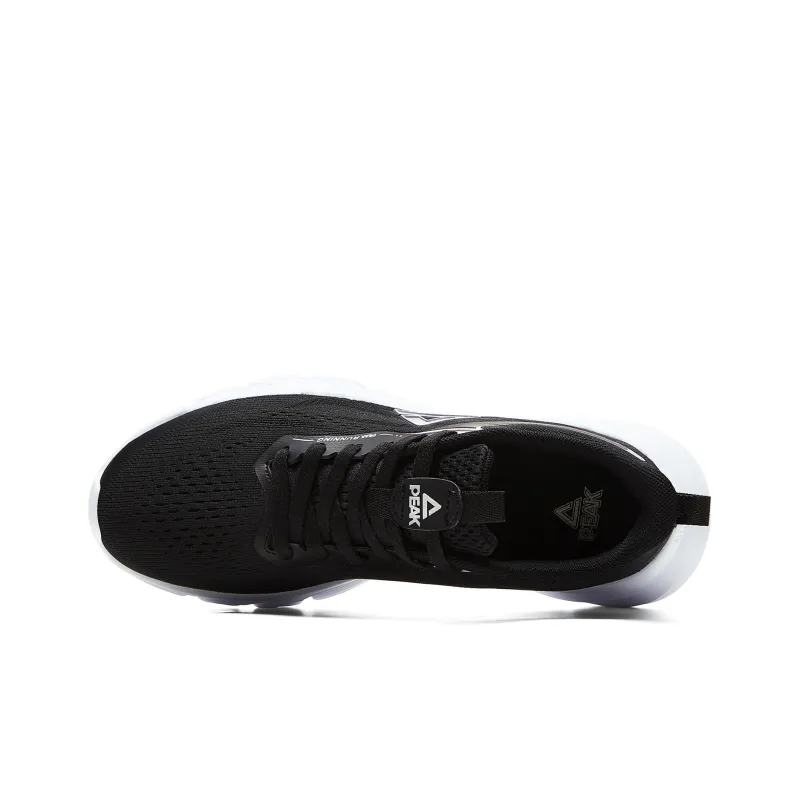 PEAK Cushioning, Wear Resistant Low Top Running Shoes Women's Black Baymax-3