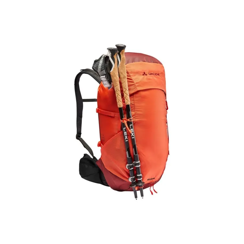 VAUDE Polyamide Outdoor Hiking Bag Backpacks Unisex Burn Red-6