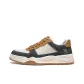 Dark Blue/Ecru/Camel