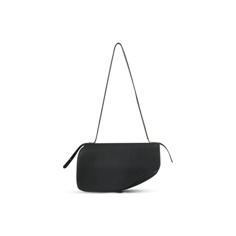 Folli Follie Synthetic Leather Handbag Shoulder Bag Unisex Black-0