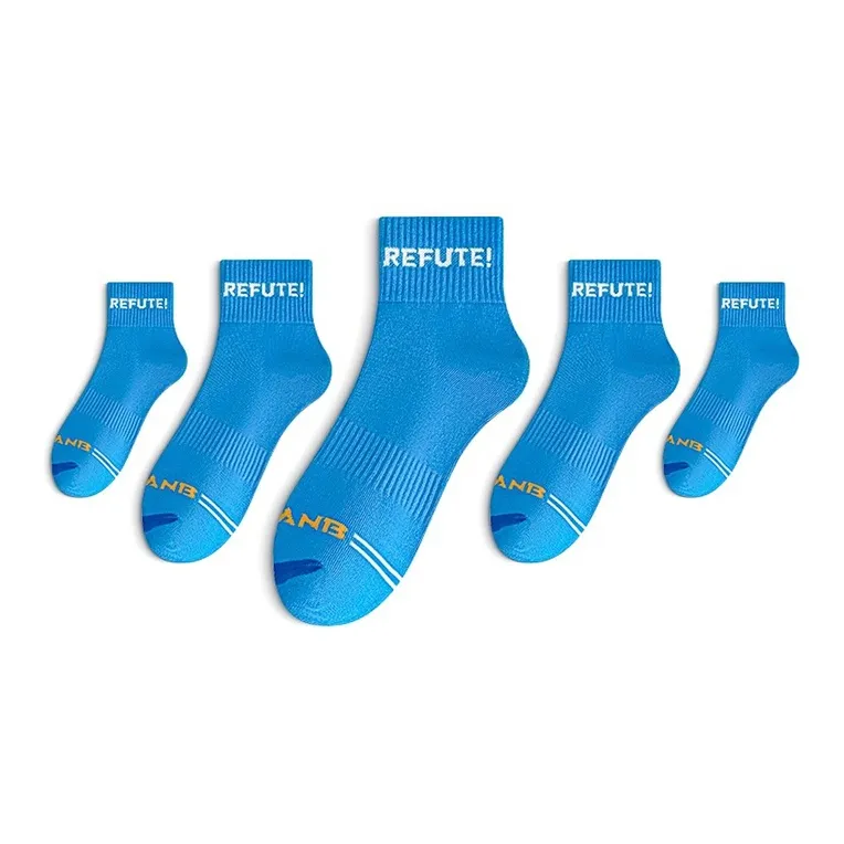 LUOLIAN Mid Calf Socks Men's 5 Pack-9