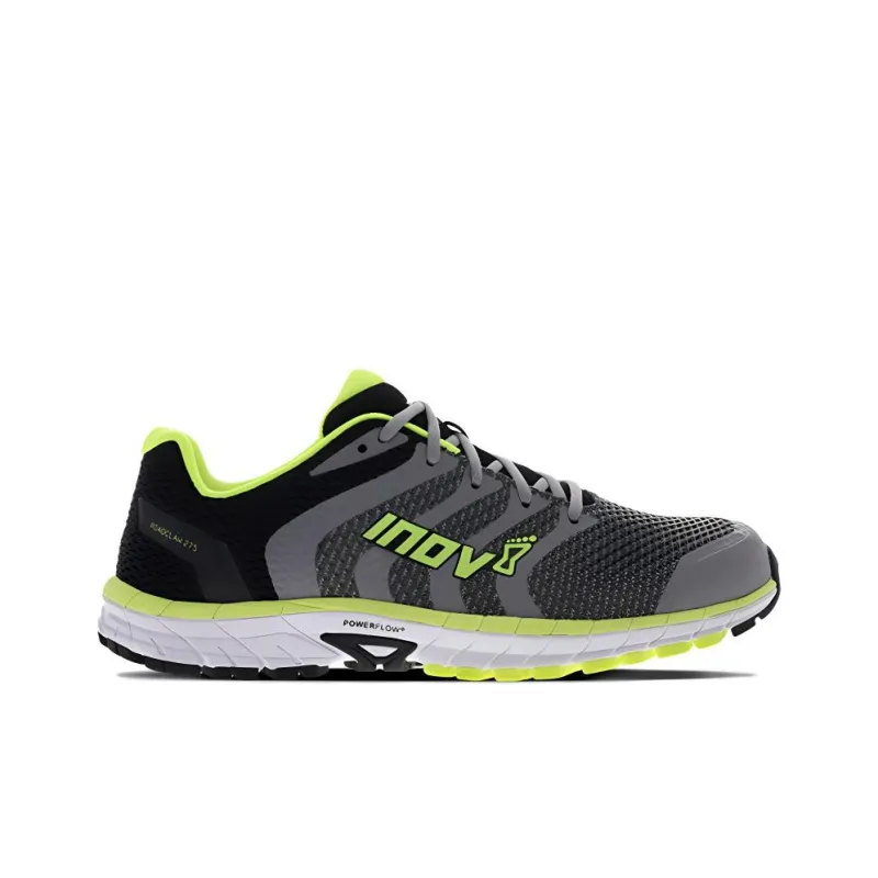 INOV-8 Slip-Resistant Breathable Low-Top Training Running Shoes Men's Gray Neon Green-1