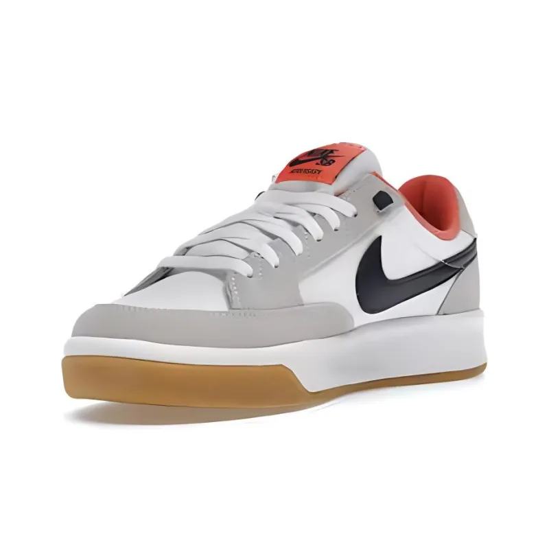 Nike Sb Zoom Air Abington Premium White Mettalic Silver-3