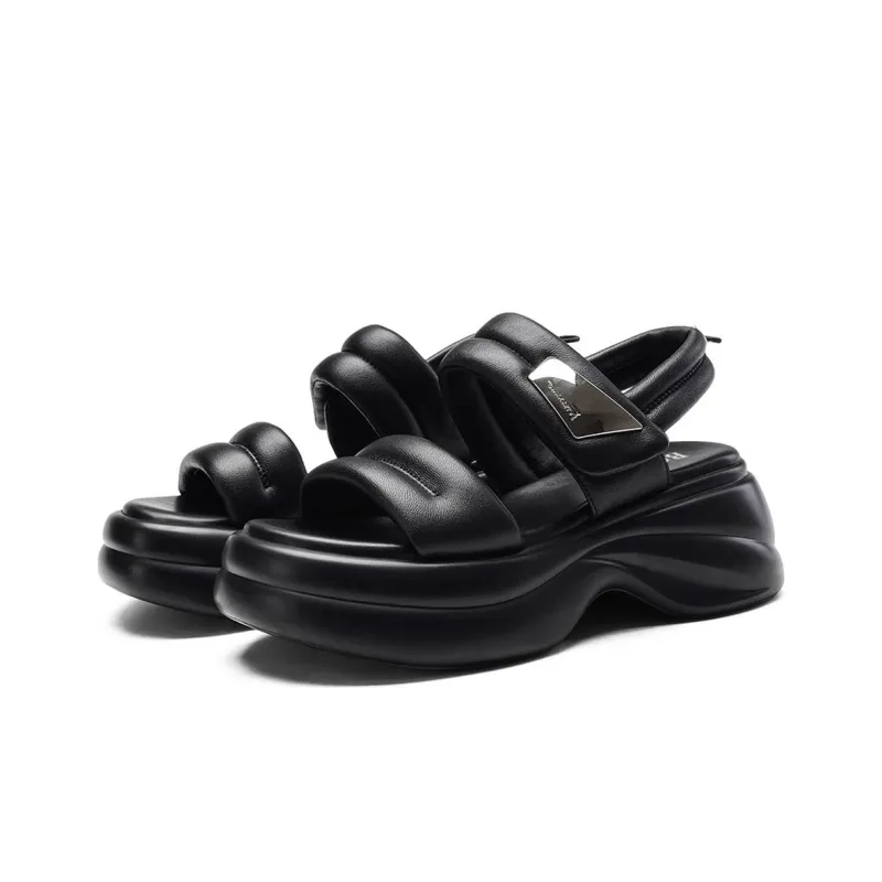 BOSSSUNWEN One Strap Sandals 6.5cm Women's-2