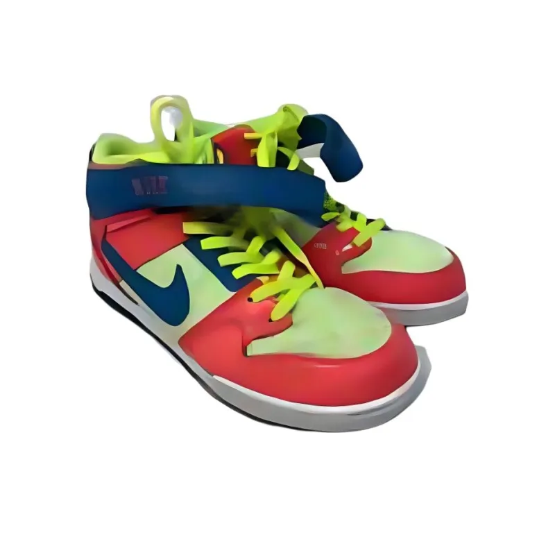 Nike Air Mogan Mid 2 Pink Green Blue Women's-4
