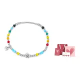 SL1667 Silver White-Heartfelt Box