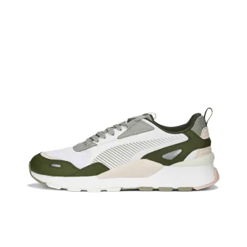 PUMA RS 3.0 RS 3.0 Synth Pop Slip-Resistant Low-Top Casual Shoes Unisex White Green