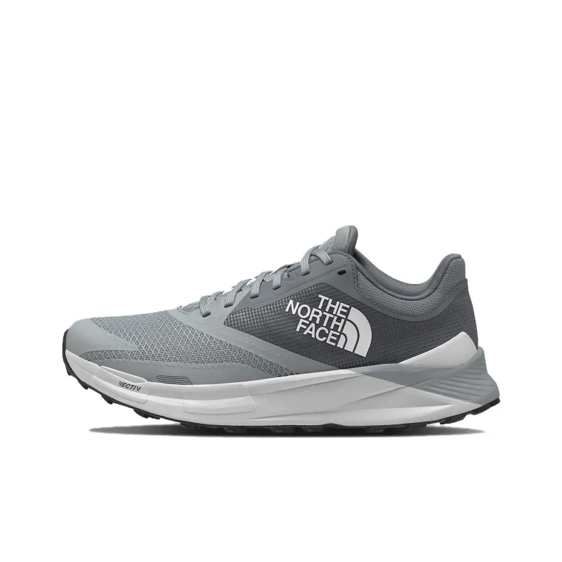 THE NORTH FACE Vectiv Enduris Cushioning Wear Resistant Low Top Casual Running Shoes Men's Gray-0
