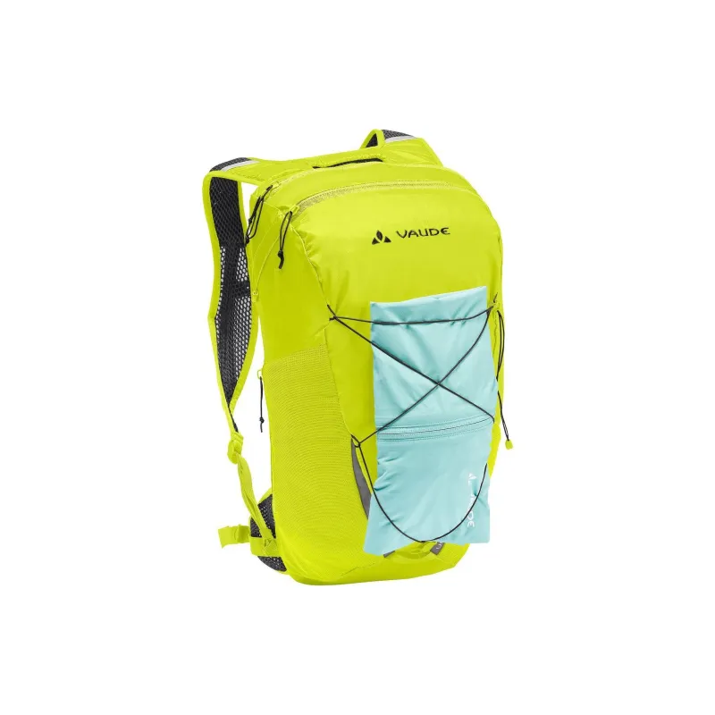 VAUDE Recycled Polyester Polyamide Polyurethane PU Outdoor Hiking Bag Backpack Unisex Bright Green-6