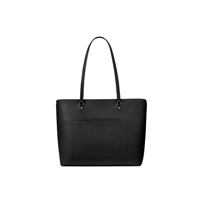 Kate Spade Grain Leather One Shoulder Handbag Tubas Women's Black-2