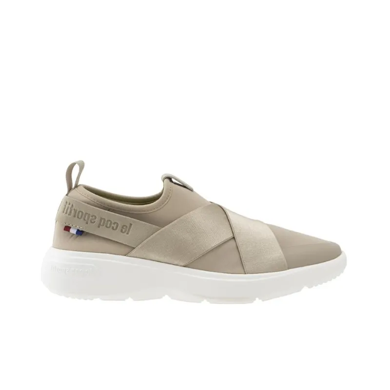Le Coq Sportif LA RHONE Slip Resistant, Abrasion Resistant, Lightweight Low Top Casual Shoes Women's Beige-1