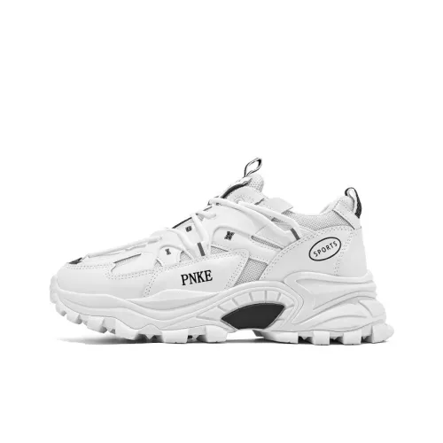 PNKE Anti Slip Wear Resistant Breathable Height Increasing Low Top Chunky Sneakers Men's