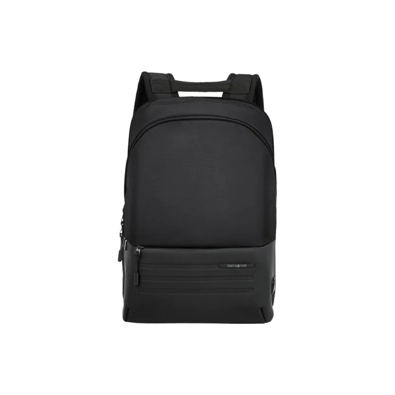 SAMSONITE Recycled PET Polyester With Polyurethane Laptop Bag Backpack Women's Black-0