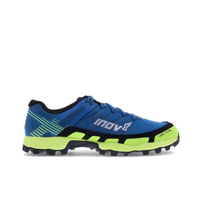 INOV-8 Cushioned Slip-Resistant Low-Top Trail Running Running Shoes Women's Blue Yellow-1