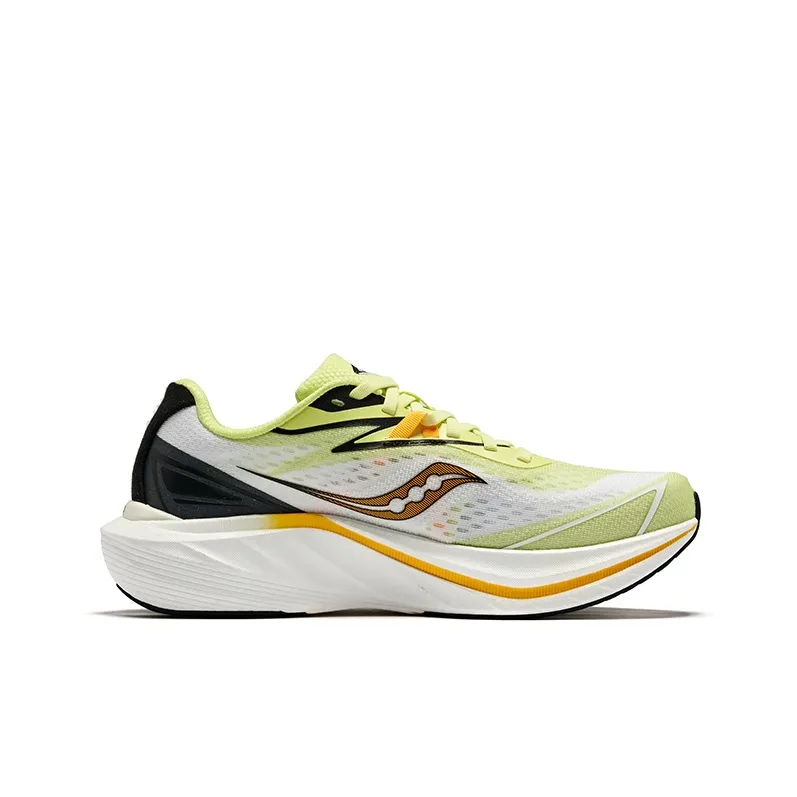 Saucony Slay 2 Cushioning, Slip Resistant, Abrasion Resistant Coverage Low Top Running Shoes Men's Green White Black-1