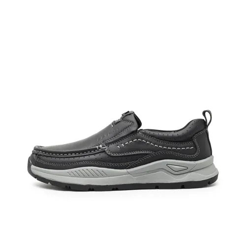 G.N.SHIJIA Lifestyle Shoes Men Low-Top Black