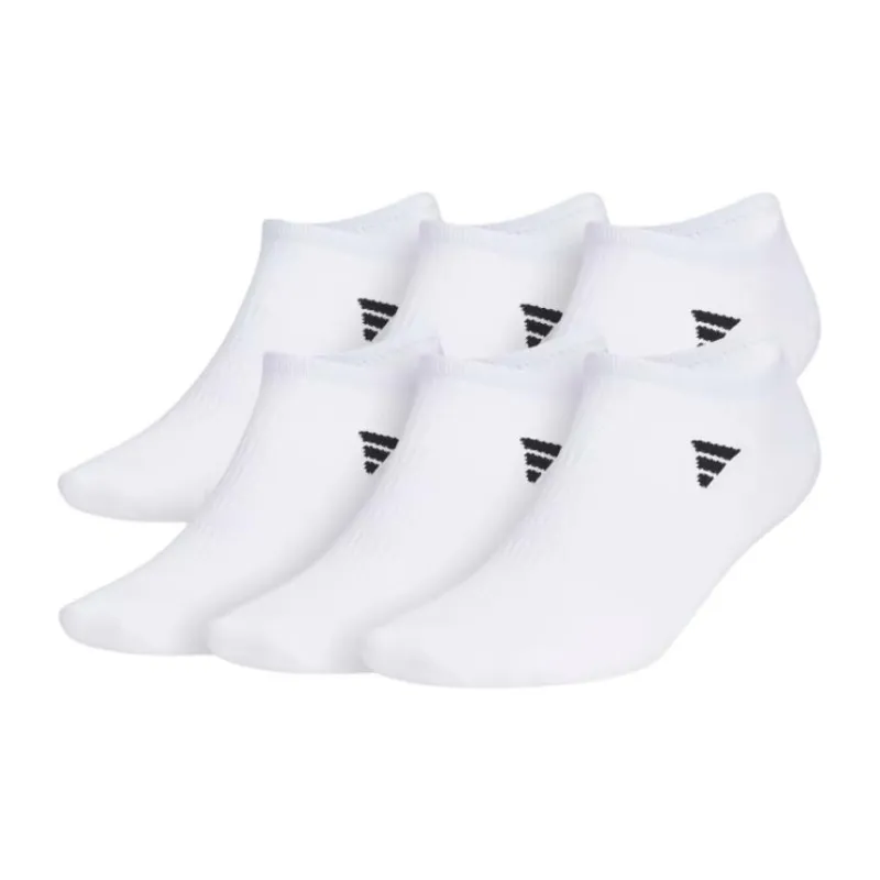 Adidas Free Shipping With AdiClub Superlite 3.0 6 Pack No Show Socks-0