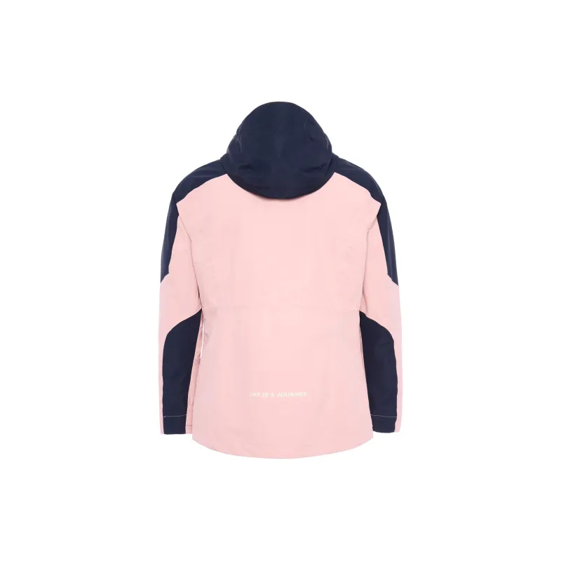 OUTDOOR PRODUCTS Waterproof And Windproof To Keep Warm Windbreaker Jacket Women's Urban Pink/Dark Army Blue-1