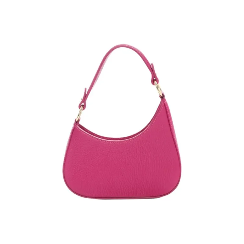Folli Follie Leather Handbag Shoulder Bag Mini Unisex Fuchsia-2