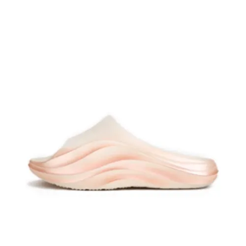 LINING Slide Slippers Unisex Off White Pink