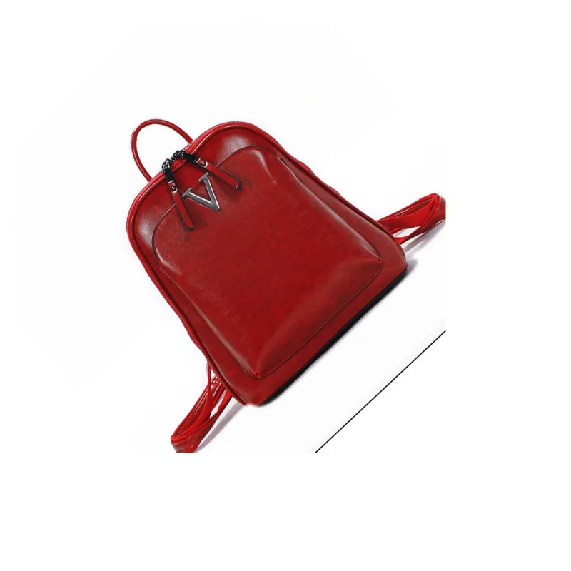 H YXIANG Cow Leather Backpack Women's-1