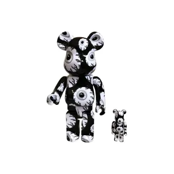 BE@RBRICK Mishka Monochromatic