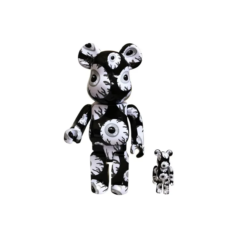 BE@RBRICK Mishka Monochromatic-0