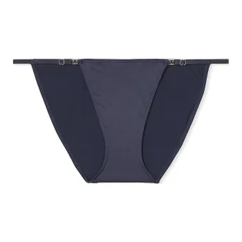 Victoria's Secret LOVE CLOUD Adjustable String Bikini Panty SB Underpants Women's 1 Pack Slate Blue
