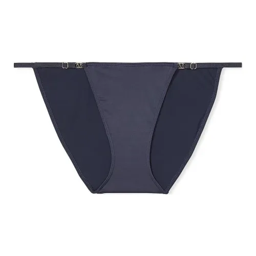 Victoria's Secret LOVE CLOUD Adjustable String Bikini Panty SB Underpants Women's 1 Pack Slate Blue