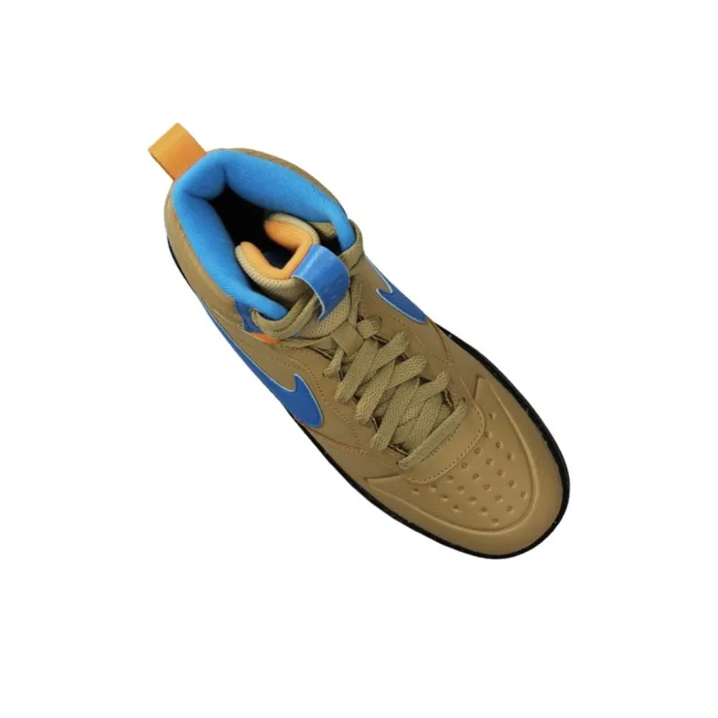 Nike Court Borough Mid 2 Boot 'Club Gold Blue Hero' Gs-3