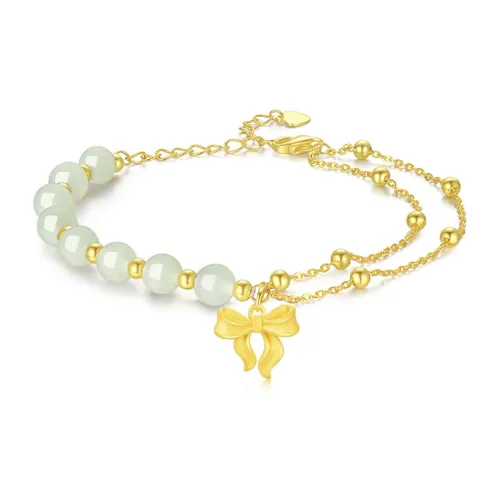 Love jewelry Hetian Jade Bracelets Women's