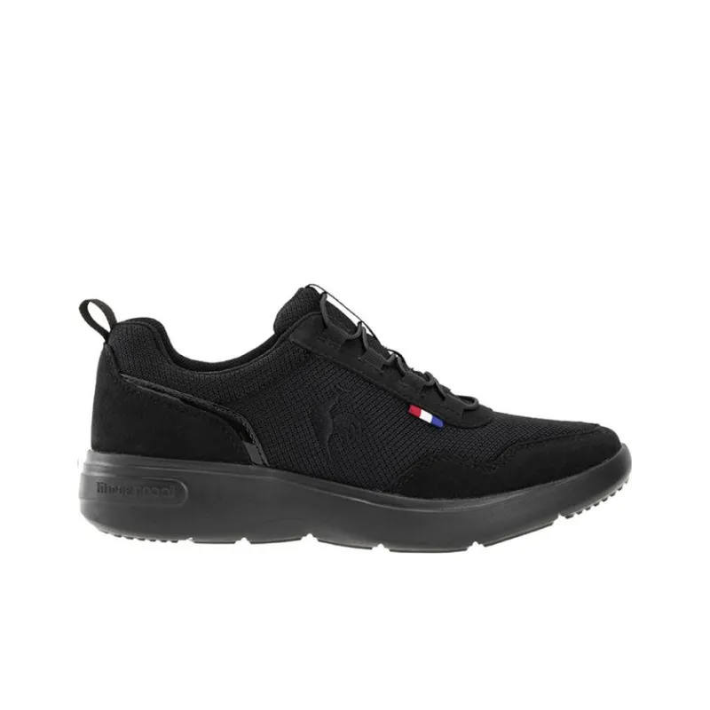 Le Coq Sportif LA RHONE Slip Resistant, Abrasion Resistant, Breathable Low Top Casual Shoes Women's Black-1